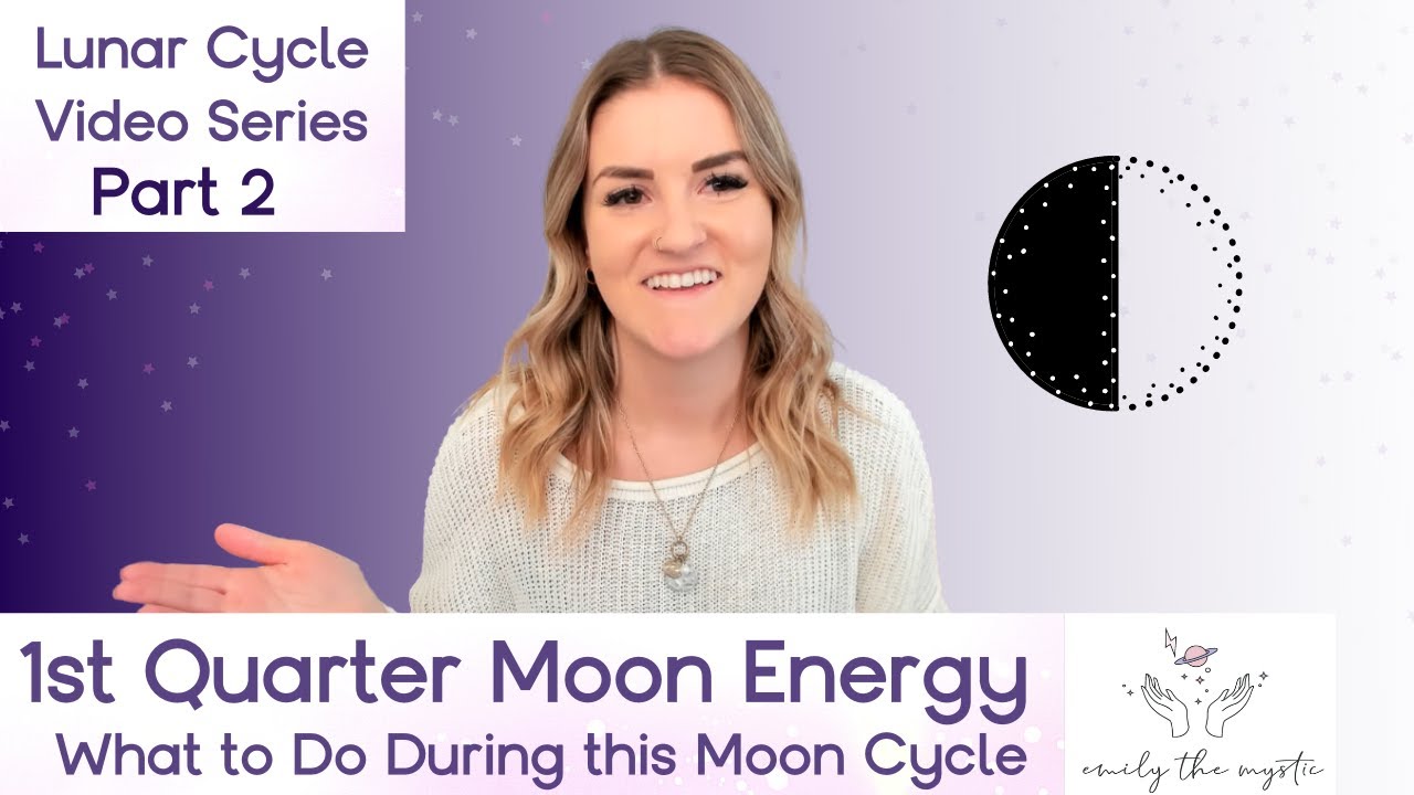 First Quarter Moon Energy: What to Do 🌙