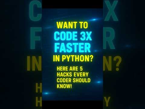 🔥 Top 5 Python Hacks to Code Faster in 2025!