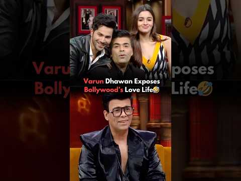 Alia Bhatt Stunned as Varun Dhawan Picks Ranbir Kapoor🤣Karan Johar #aliabhatt #karanjohar #bollywood