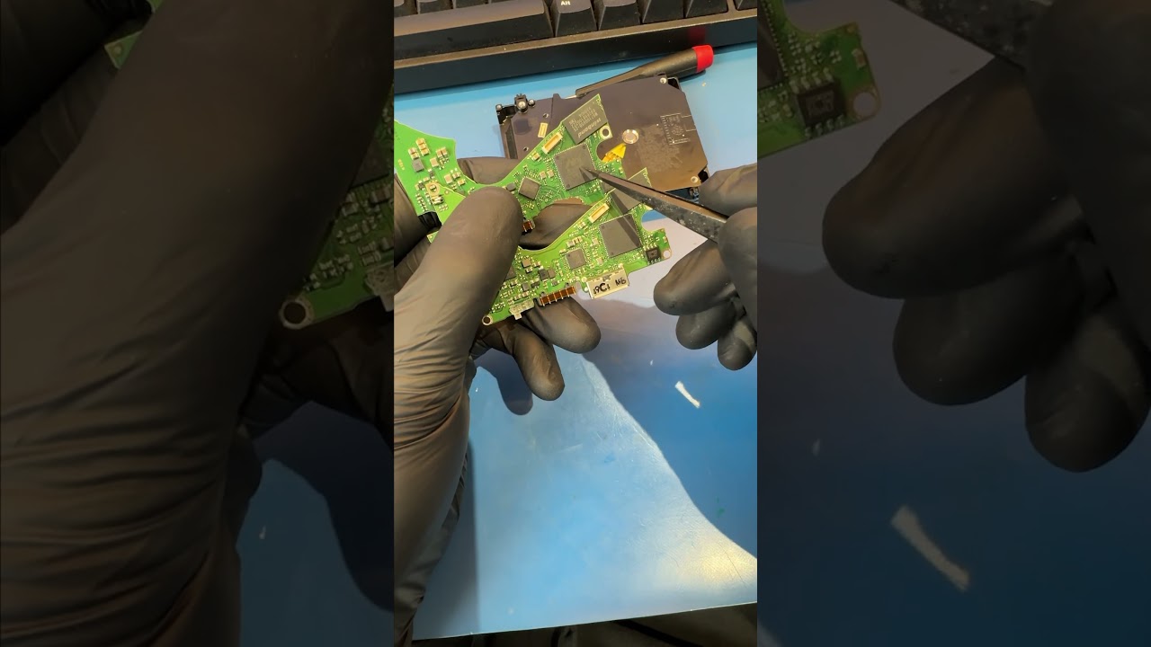 Hard Drive Encryption & PCB Replacement 🔧