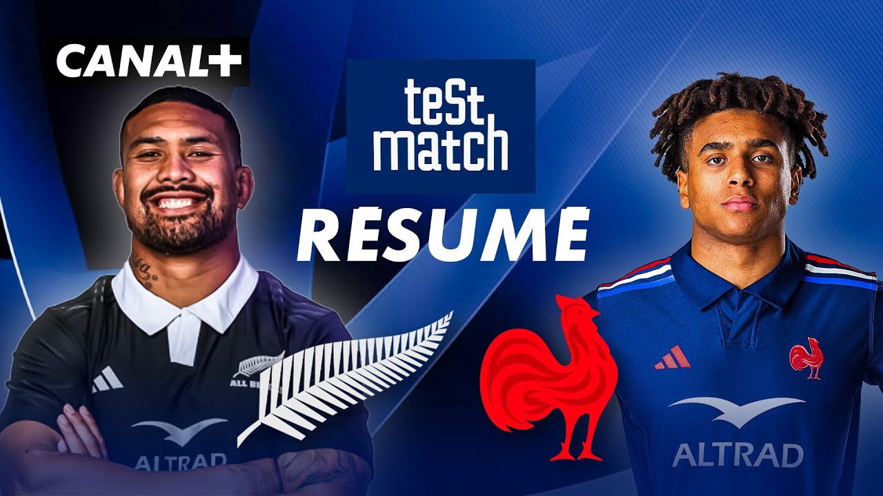 Résumé du 2e Test Nouvelle-Zélande vs France 2025 : Duel Épique en Tournée d'Été 🏉