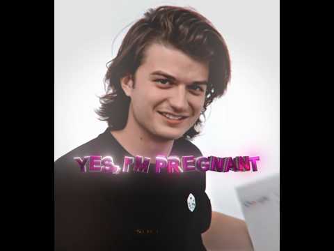 "Yes, I'm Pregnant" - Joe Keery | Joe Keery & Geten Matarazzo | Stranger Things Edit