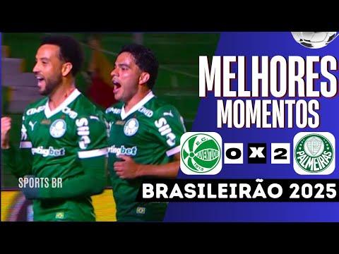Juventude 0 x 2 Palmeiras – Melhores Momentos (COMPLETO) | Brasileirão 2025
