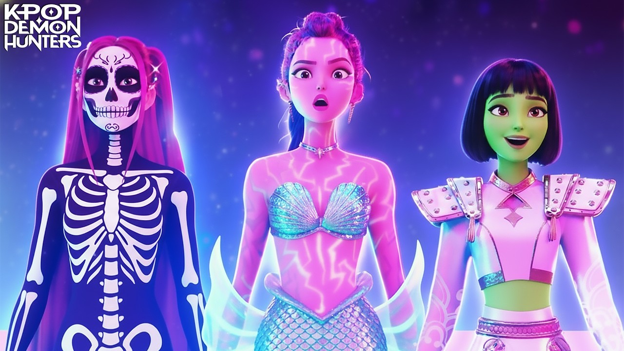 Halloween Kpop Song 🎃 | Animated Music Video by DJ GG | Demon Hunters Inspired