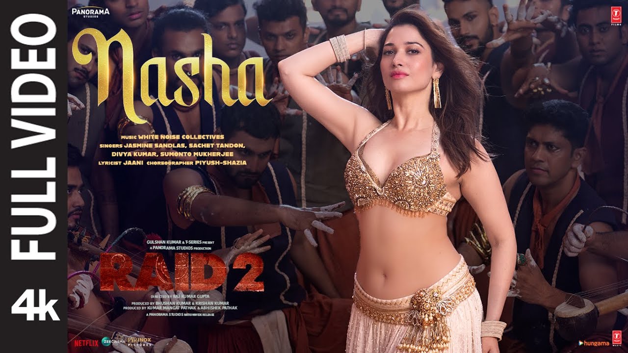 Nasha Song from RAID 2 | Tamannaah, Ajay, Riteish 🎶