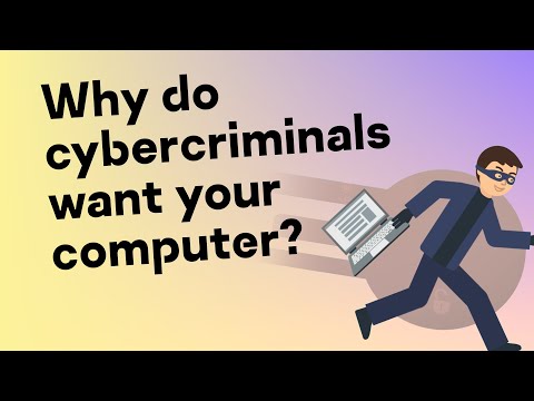Why do cybercriminals want your computer?