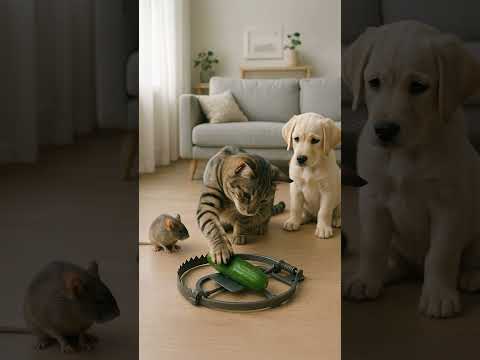 “When the trap holds more than danger—pure fear.” #cat #ep11 #cute