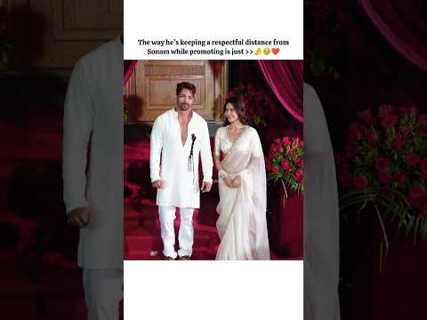 The way he maintains a distance 😊 #shorts #shortvideo #harshvardhanrane #sonambajwa #deewaniyat