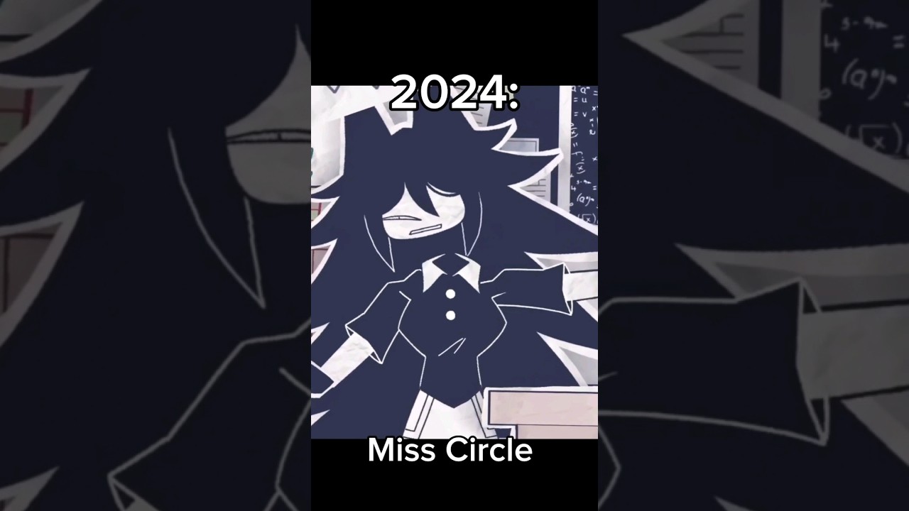 2024 Baldi’s Basics Song Comparison: 2018 vs 2024 (Miss Circle & Baldi's Basics) #shorts