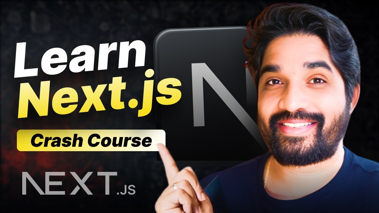 Next.js Crash Course for Beginners 2025 | In Hindi | Day 50/100