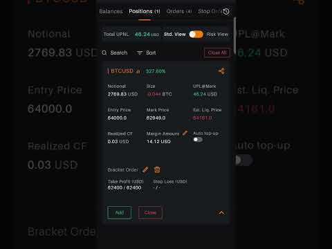 how to trade in Delta Exchange India ⭐⭐ #DeltaExchangeIndia #CryptoTrading #TradeCrypto #INRTrading