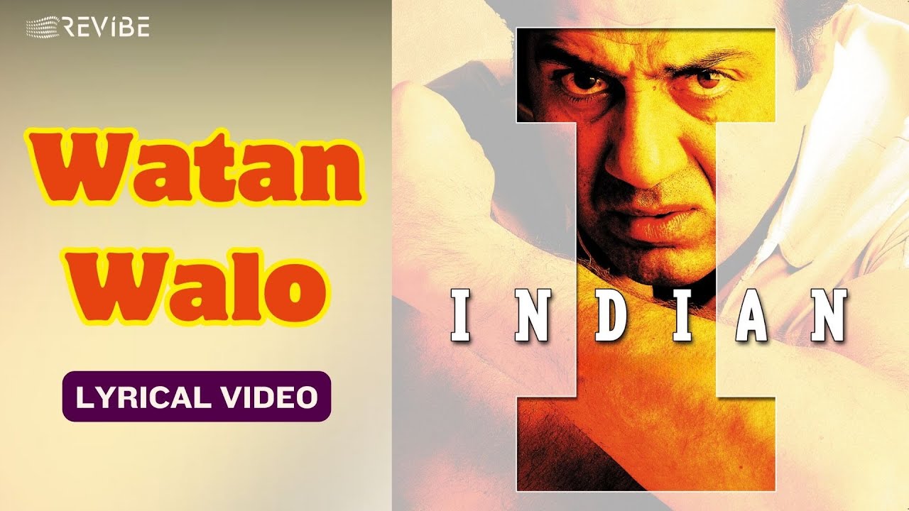Watan Walo (Official Lyric Video) | Roop Kumar Rathod | Sunny Deol, Shilpa Shetty