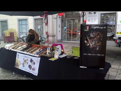 Trüffelmarkt - Trüffelstand von Trüffelhang.at in LINZ