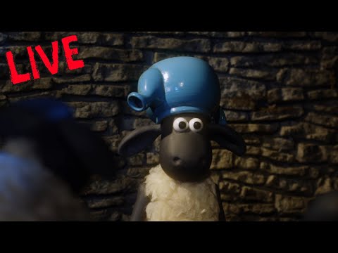 LIVE - Shaun The Sheep 🐑 Fun with animals🐑⭐️ Kids Cartoons, Preschool, New Season!