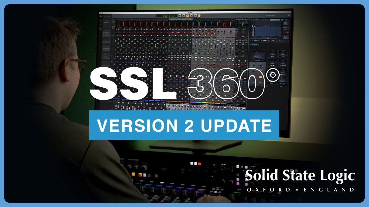 SSL 360 V2: New Features for Audio Interfaces 🎚️