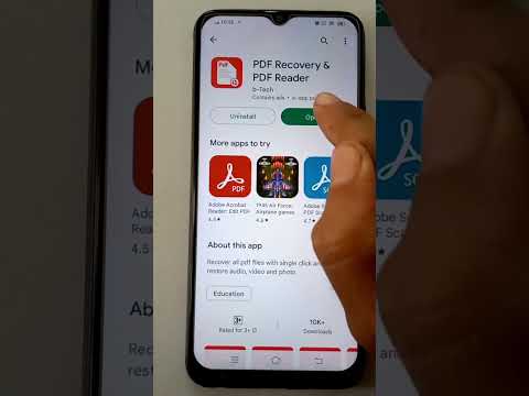 Recover Deleted PDF files from phone