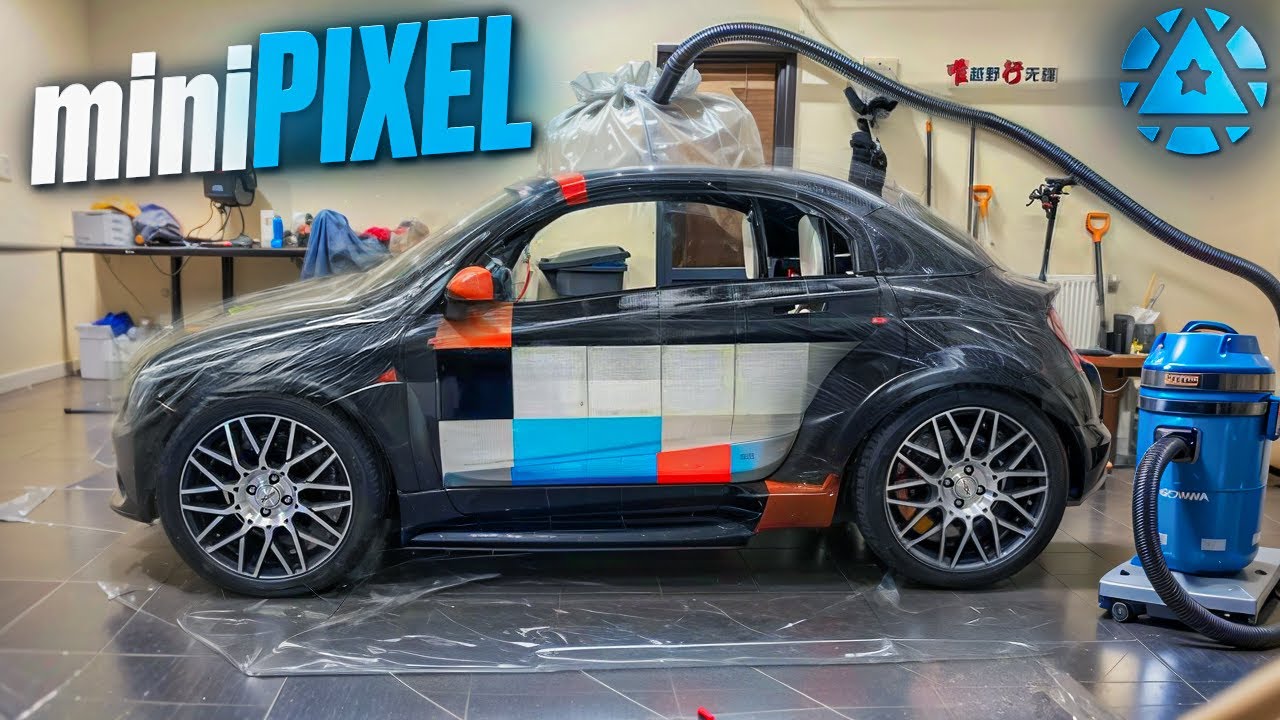 Карбоновый кузов miniPIXEL и вакуумная формовка