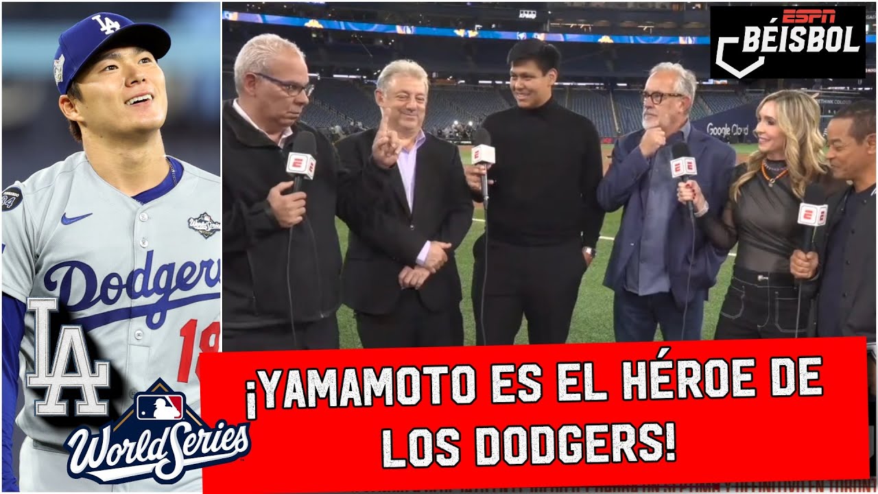 ¡Increíble Juego 7! Defensa y Yamamoto llevan a los Dodgers a la Serie Mundial contra los Blue Jays ⚾