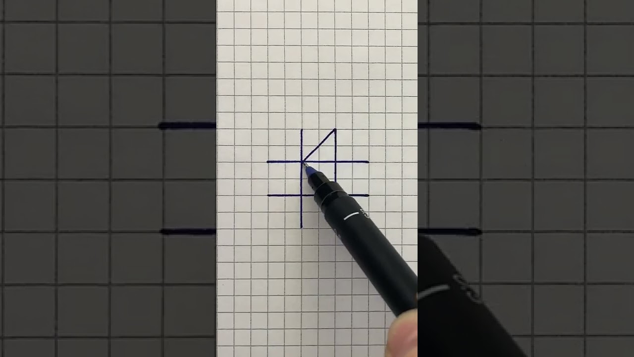 How to Draw on Graph Paper π