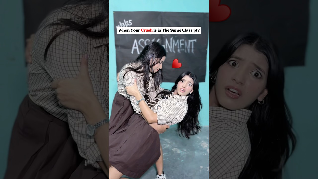 What to Do When Your Crush Is in Your Class π
| Funny & Relatable Part 2