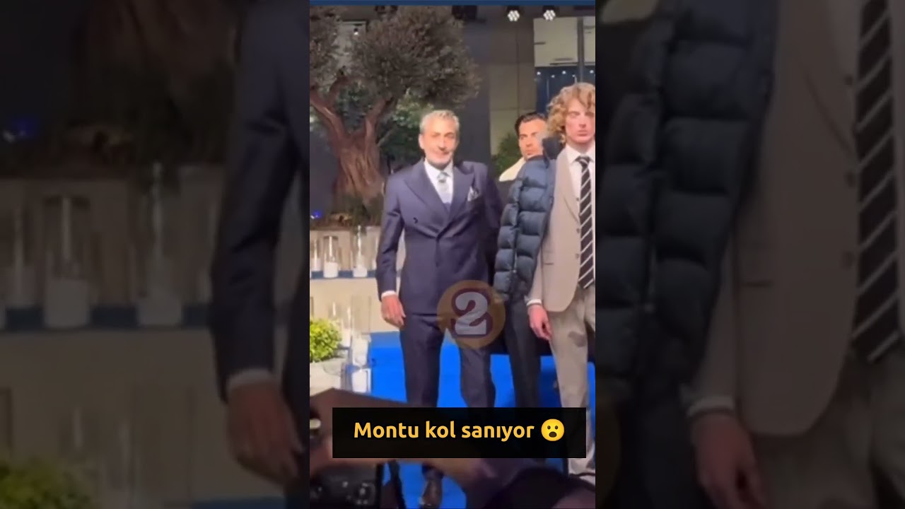 Erkan Petekkaya Posing with Empty Coat Sleeve 😂