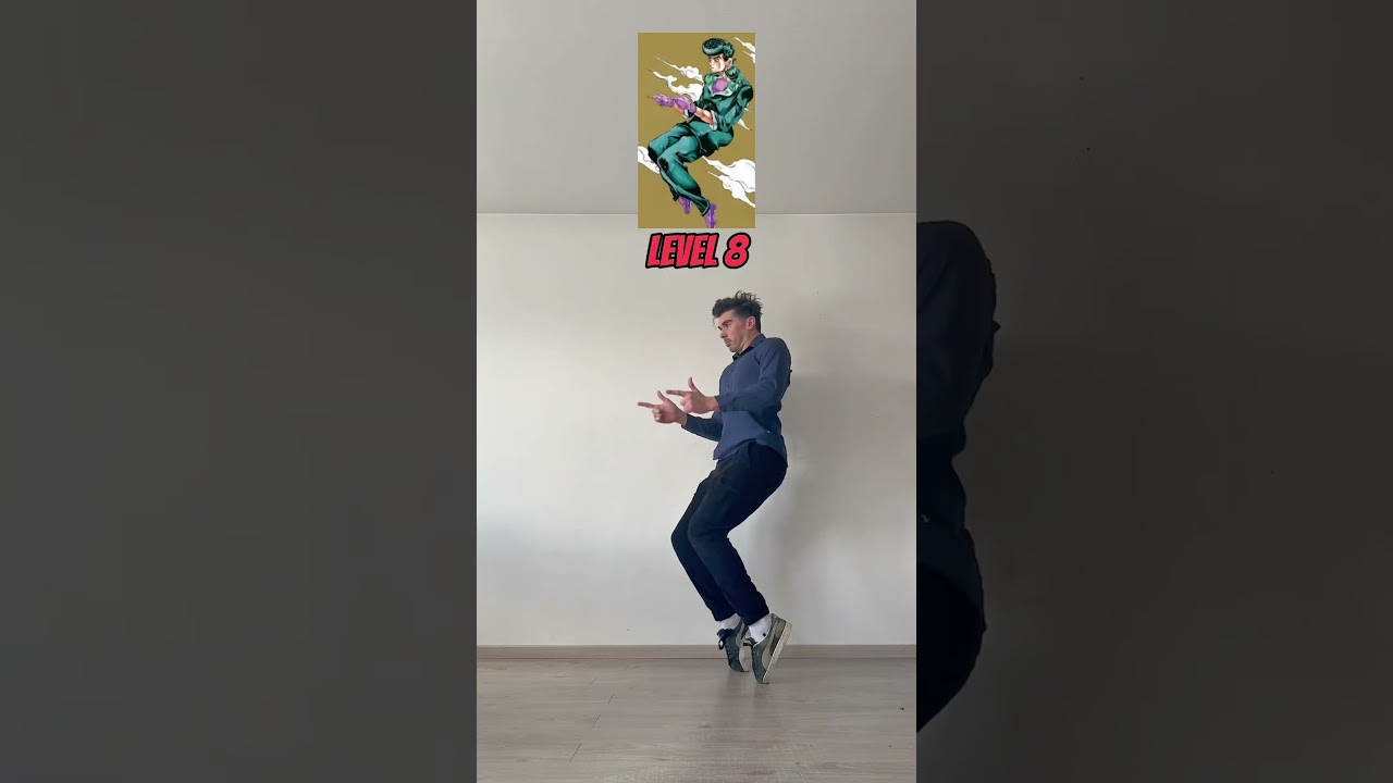 Jojo Poses Level 1-10 😁