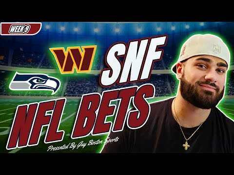 Seahawks vs Commanders Sunday Night Football Picks | FREE NFL Bets, Predictions, and Player Props!