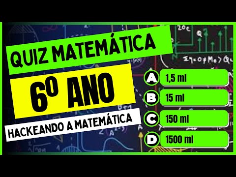 ➥ Quiz de Matemática 6º Ano #2 | Quiz Virtual [Frações, Representação Numérica e Muito Mais]
