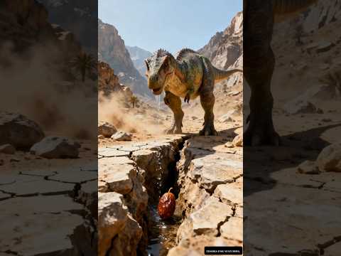 Dinosaurs gave water to date seeds 😭 #ai #dinosaur #date #aistory #aivideo #popular #shorts