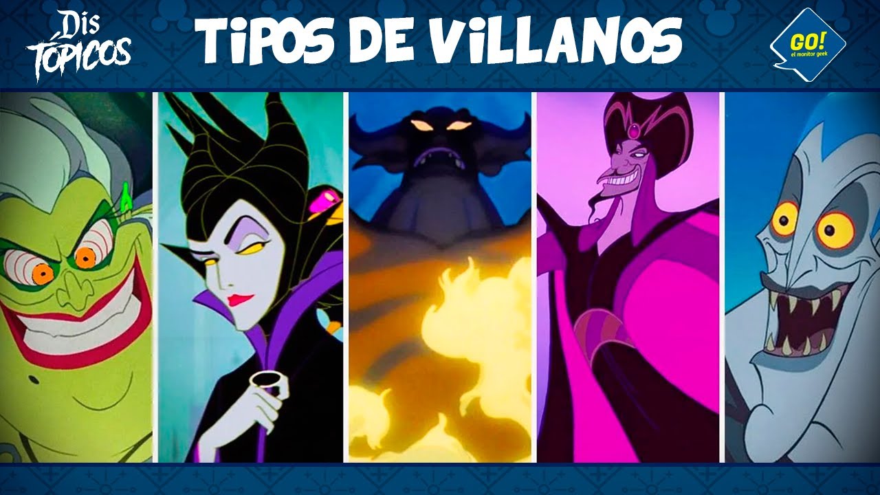 Tipos de villanos con @GOelmonitorgeek 🎭