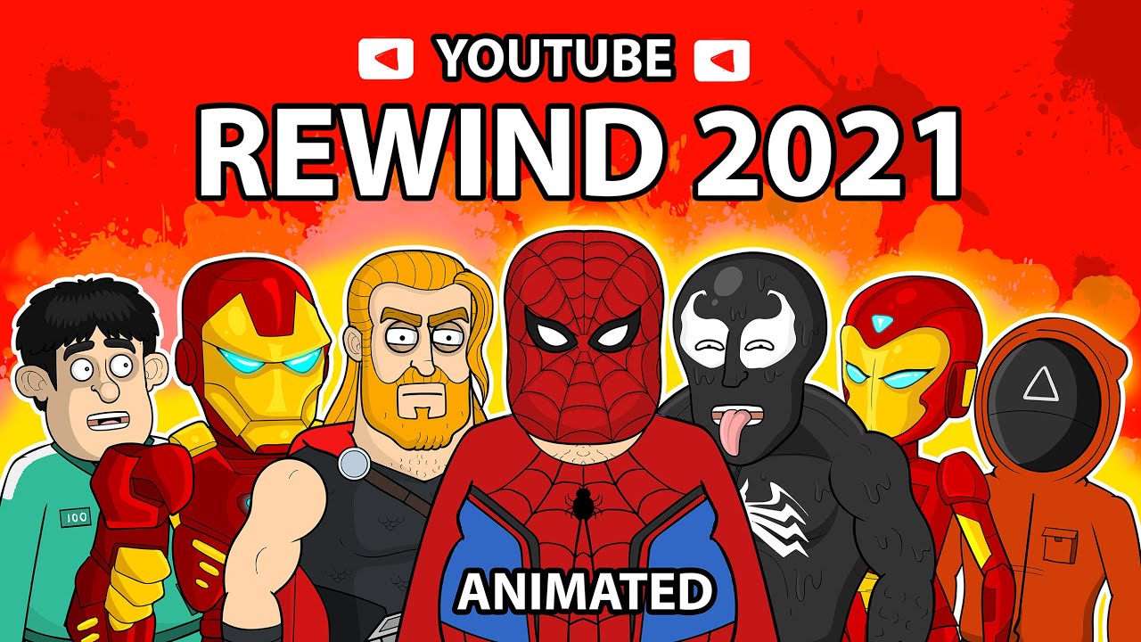 YOUTUBE REWIND 2021 - HerbalToons (Animated)