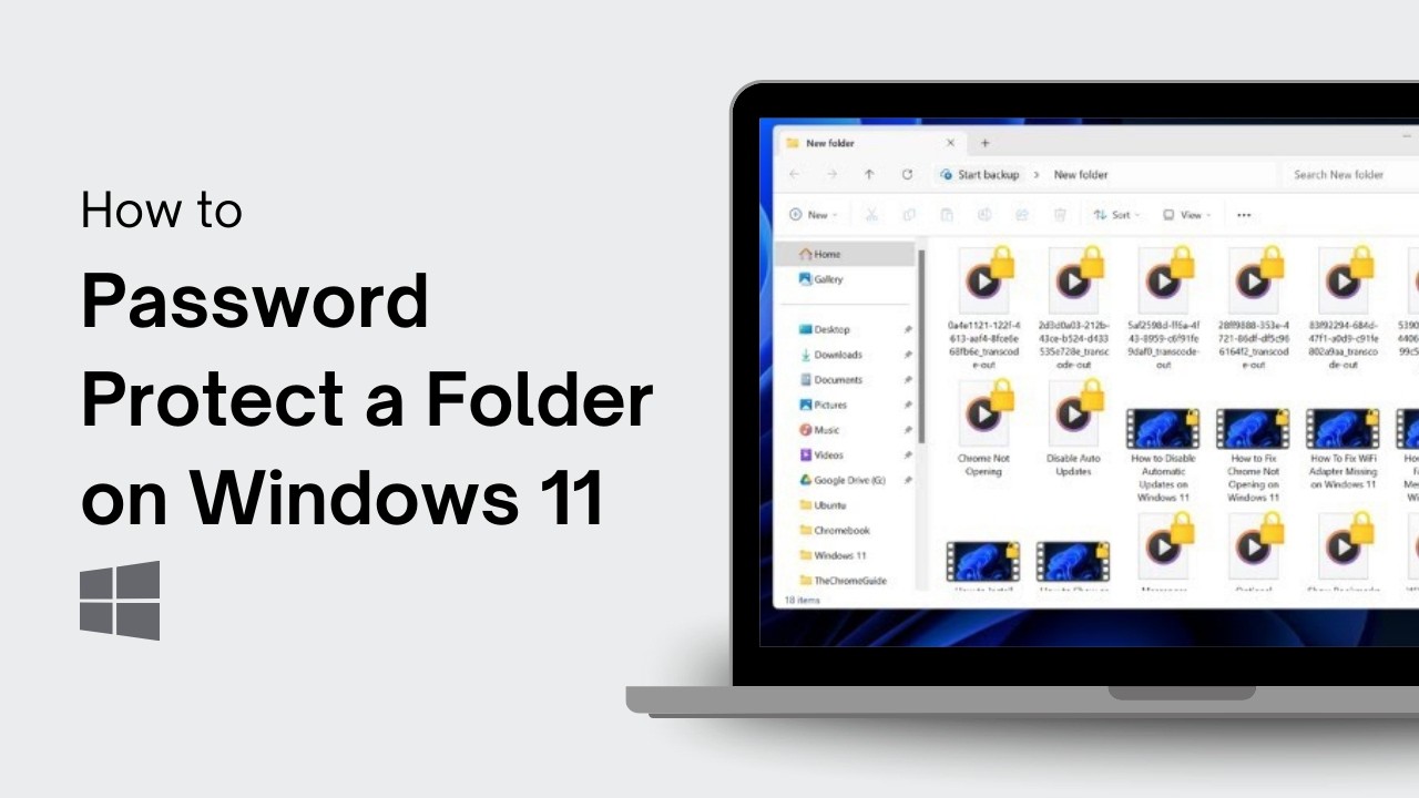 Secure Your Windows 11 Folder with a Password π