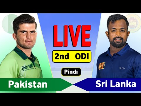 Pakistan vs Sri Lanka 2nd ODI Match Live | PAK vs SL Live Scores & Commentary