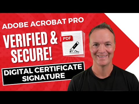 đź”’How to Create a Digital Certificate Signature in Adobe Acrobat Prođź“„