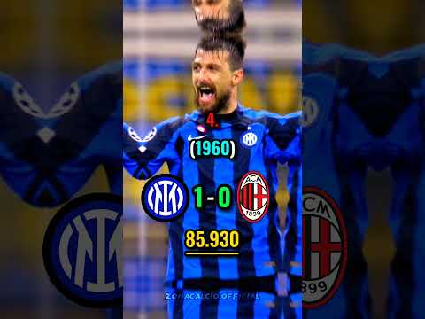 Le 5 Partite con più Spettatori nella Storia in Serie A🤩🇮🇹 #calcio #shorts