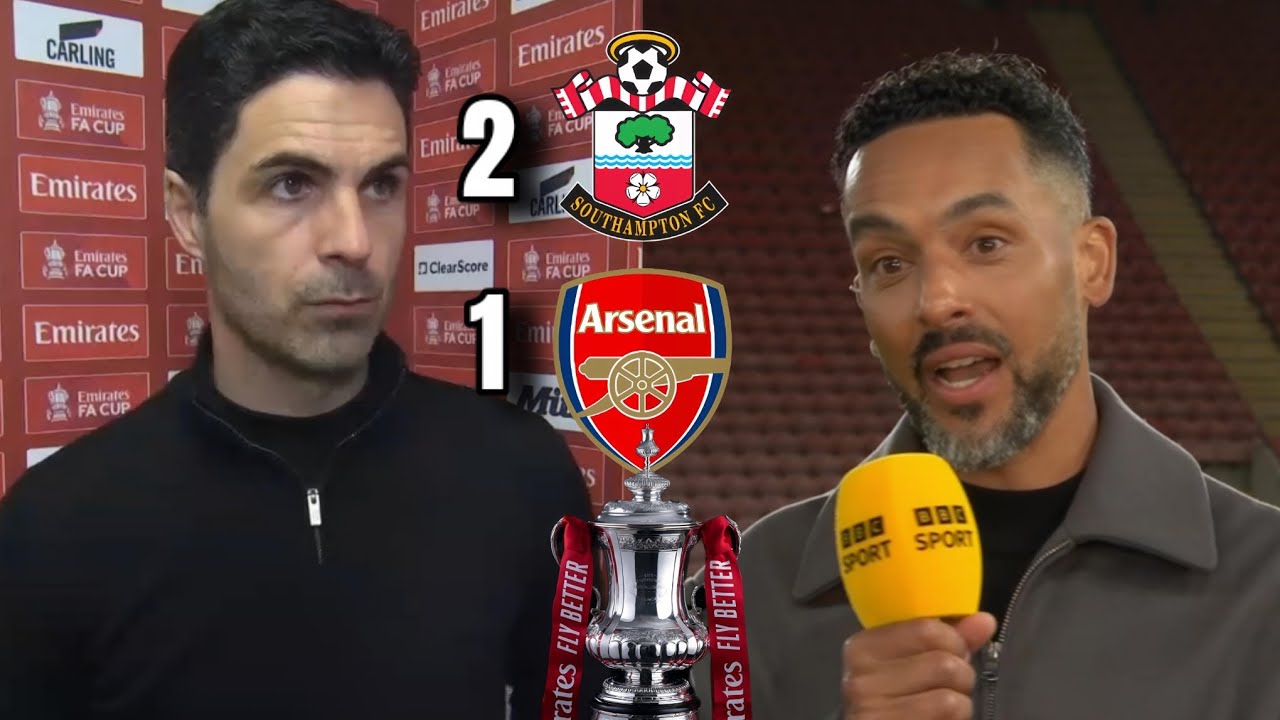 ARSENAL Knocked OUT by Southampton 2-1| MOTD Reactions