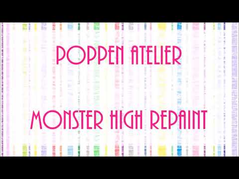 FAKE MONSTER HIGH DOLL REPAINT - Custominzing Cheap Doll from Aliexpress / Best for Beginners!