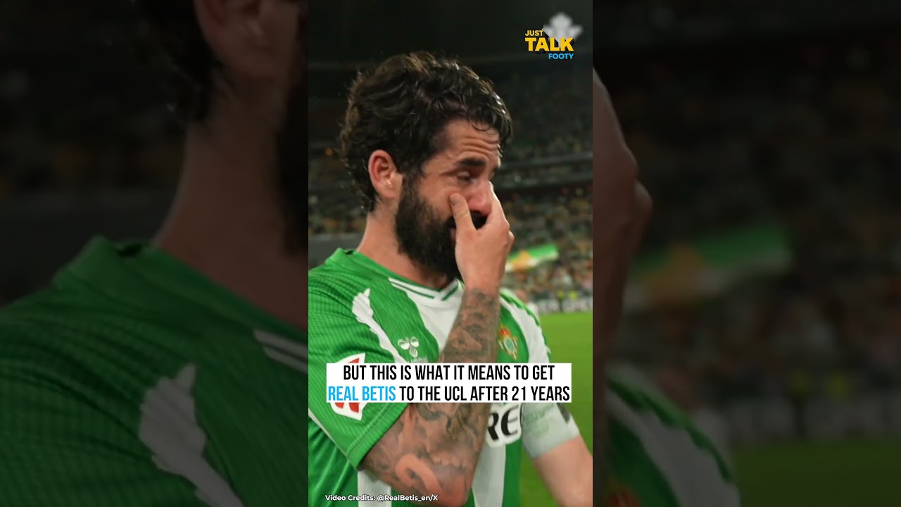 Isco Breaks Down Over Champions League ❤️