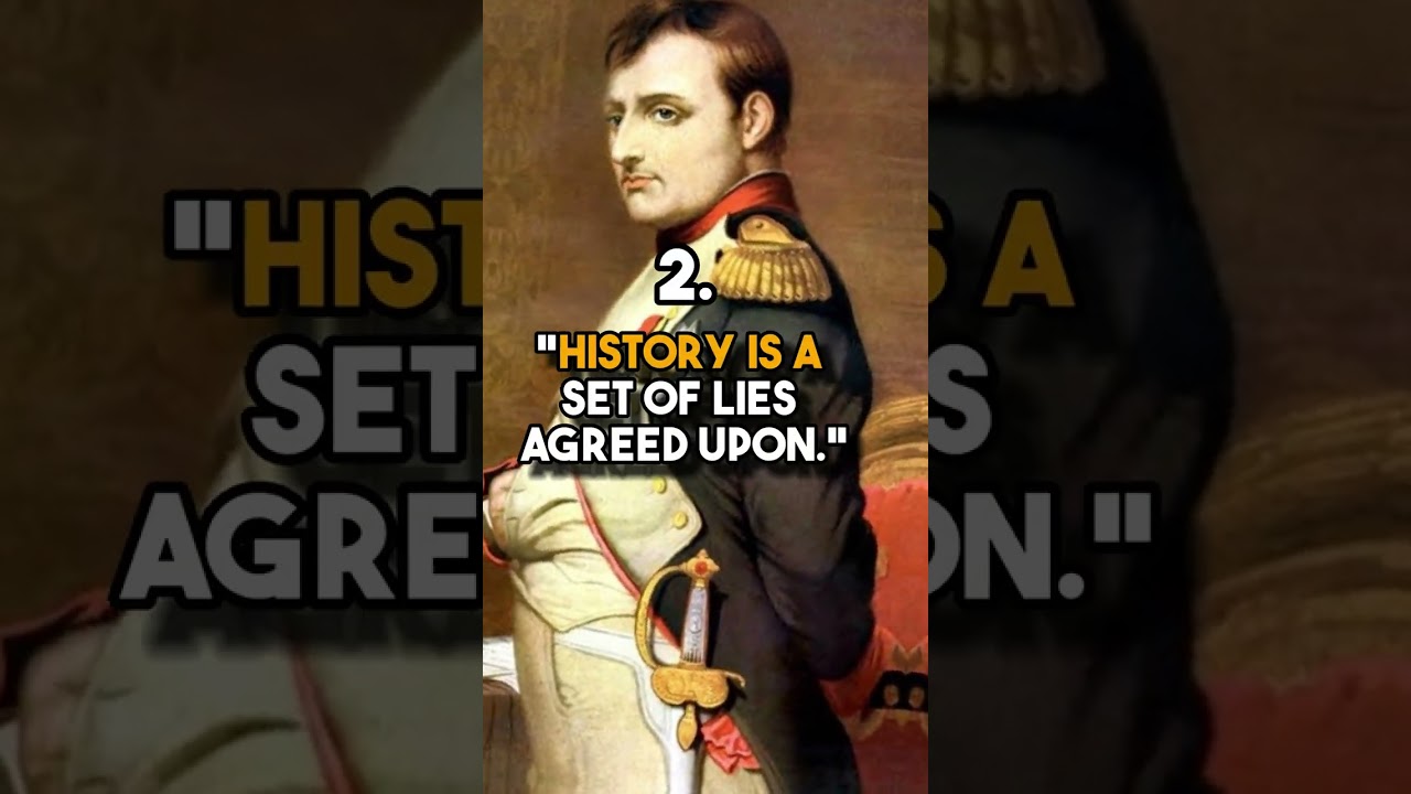 Napoleon's 4th Best Quote That Gave Me Chills