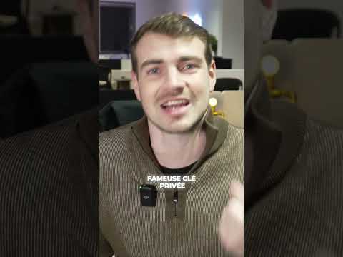 Votre clé privée 🔑 ne sort jamais de votre Wallet