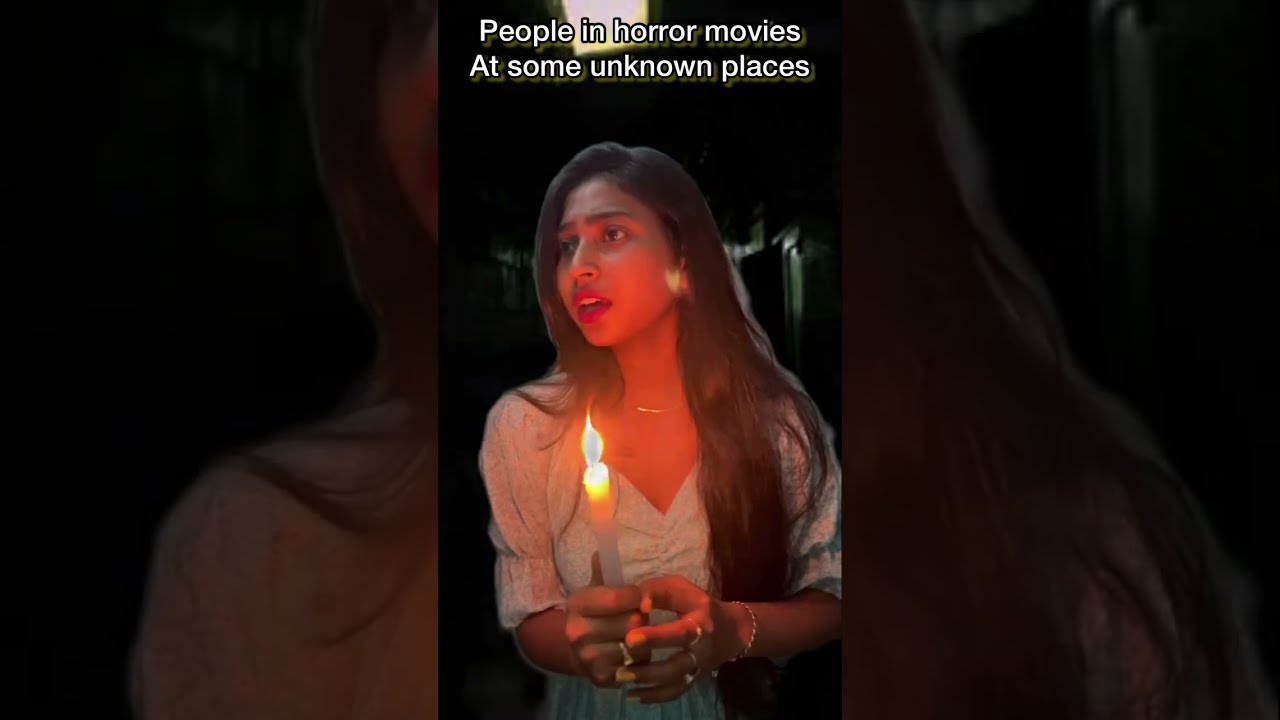 People in Horror Movies vs. Me π | Funny Bengali Comedy Shorts