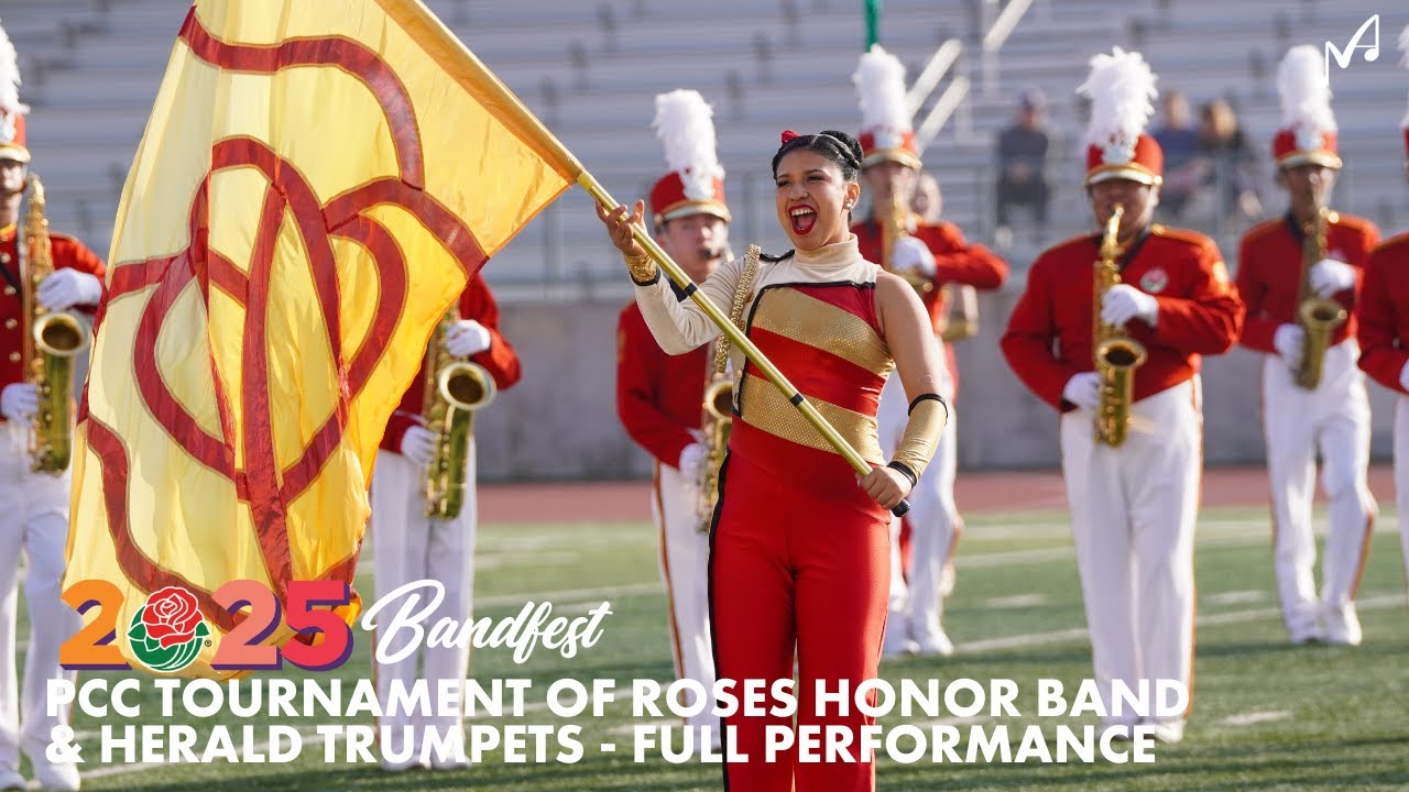 2025 PCC Rose Parade Trumpets & Honor Band ๐บ
