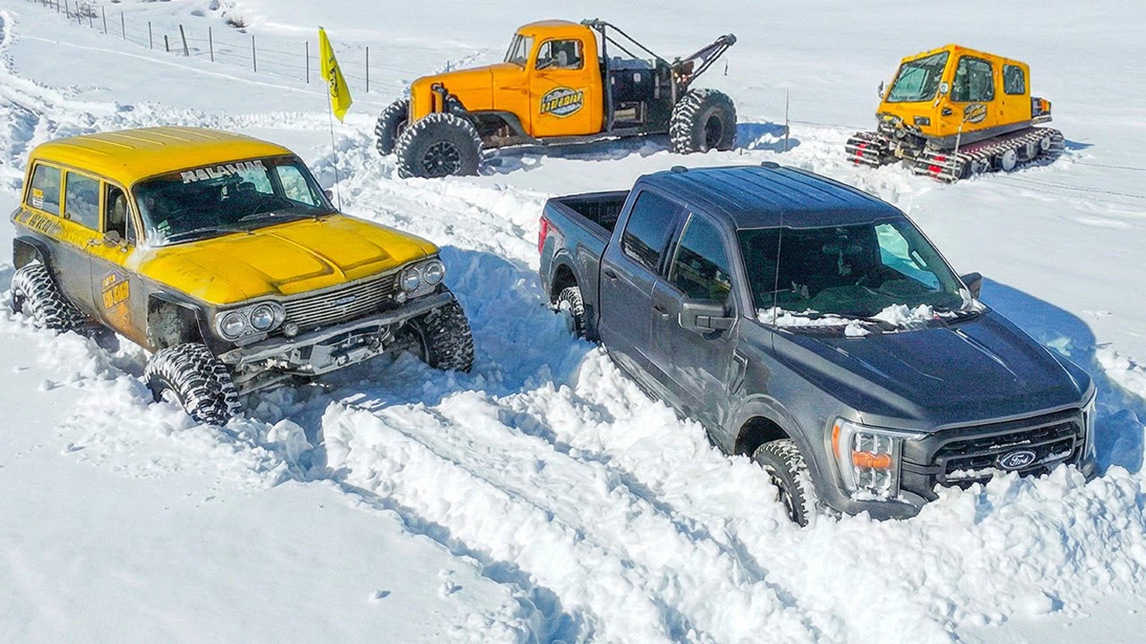 Snow Buried Our Truck – Major Rescue Needed ❄️
