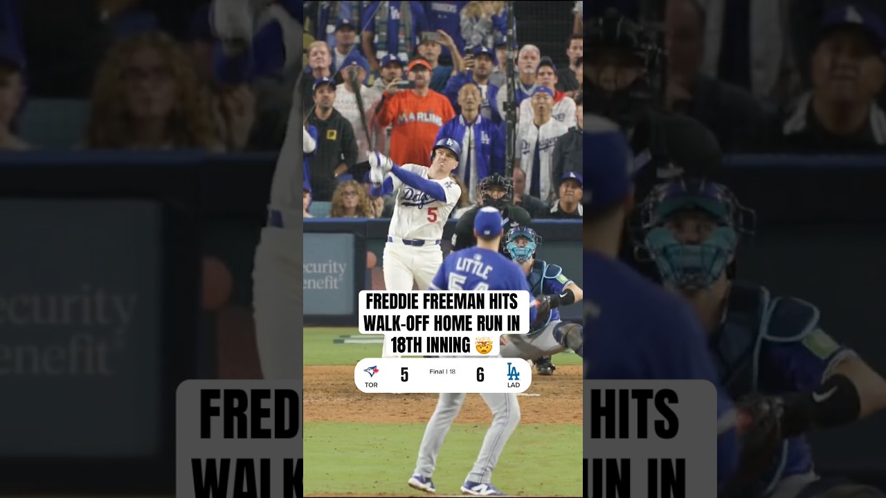 Dodgers Clinch Epic 18-Inning Victory with Walk-Off HR 😱