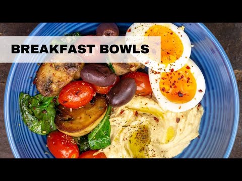 Mediterranean Breakfast Bowls 🥗 | Easy Diet-Friendly Recipe