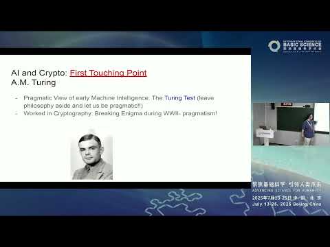 Moti Yung: Touching Points of AI and Cryptography #ICBS2025