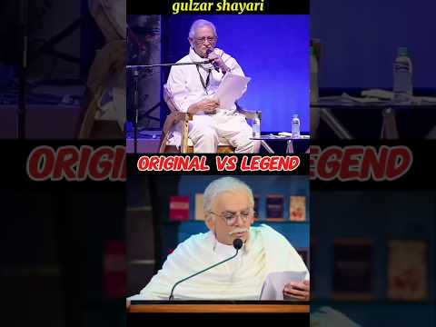 Sunil Grover As Gulzar sahab || orignal Vs lagend || Kapil Sharma show #sunilgrover #kapilsharma