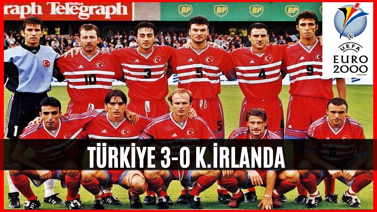 Türkiye 3-0 Kuzey İrlanda | EURO 2000 Eleme