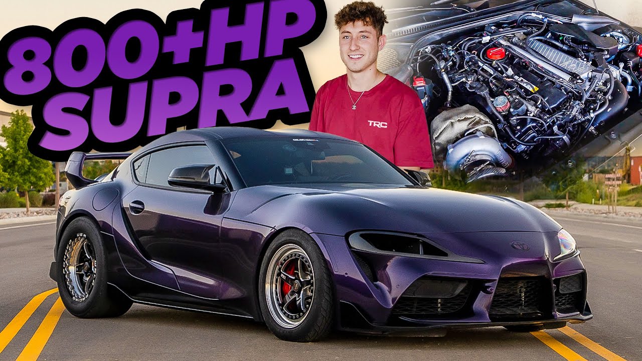 800+HP MKV Supra Rips & Street Pulls 🚗