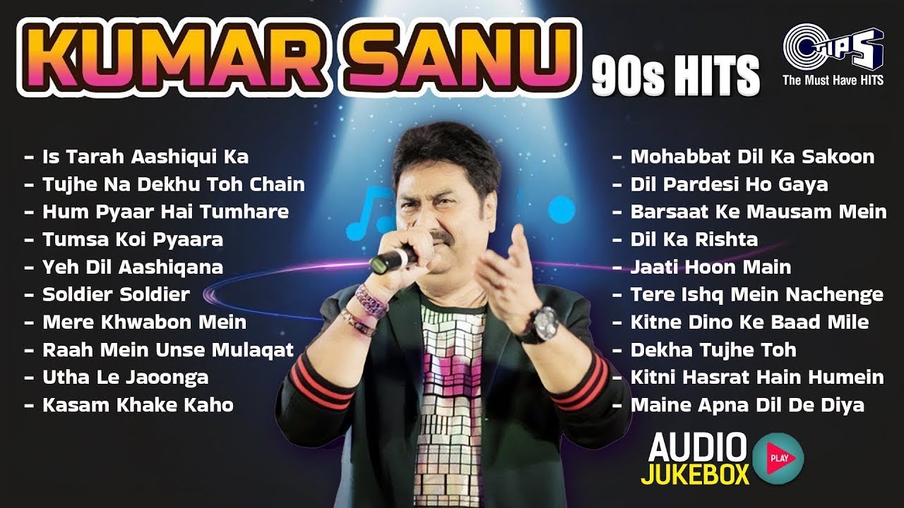 Kumar Sanu's 90s Romantic Hit Songs 🎶